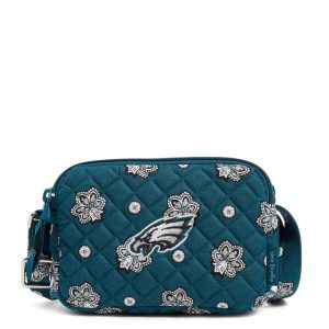 NFL RFID Small Stadium Crossbody Bag-Philadelphia eagles bandana in Cotton