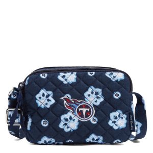 NFL RFID Small Stadium Crossbody Bag-Tennessee titans bandana in Cotton