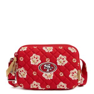 NFL RFID Small Stadium Crossbody Bag-San francisco 49ers bandana in Cotton