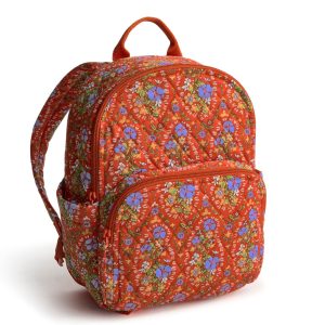 Small Banbury Backpack-Garden paisley in Premium cotton