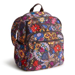 Bancroft Backpack-Colorful bouquet in Premium cotton