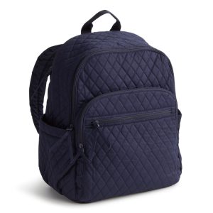 Bancroft Backpack-Peacoat in Premium cotton