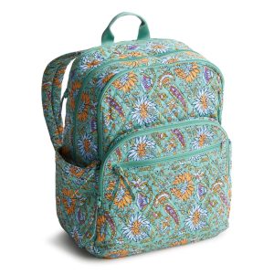 Large Bancroft Backpack-Gemstone paisley in Premium cotton