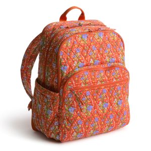 Large Bancroft Backpack-Garden paisley in Premium cotton