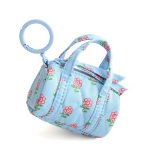 Original Duffel Bag Charm-Daffodil ditsy in Premium cotton