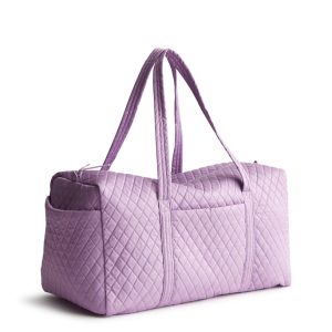 Large Original Duffel Bag-Purple Rhapsody in Premium cotton