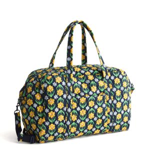 Large Miramar Weekender-Daffodils in Premium cotton