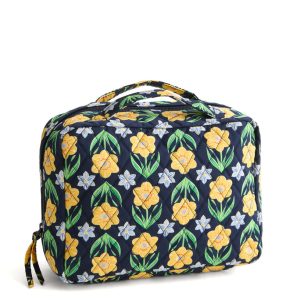 Hanging Travel Organizer-Daffodils in Premium cotton