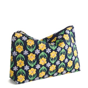Large Pouch-Daffodils in Premium cotton
