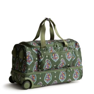 Adair Rolling Duffel Bag-Kew gardens green in Ripstop