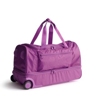 Adair Rolling Duffel Bag-Iris Orchid in Ripstop