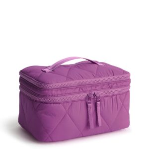 Brush Up Cosmetic Case Bag-Iris Orchid in Featherweight