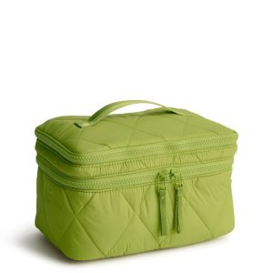 Brush Up Cosmetic Case Bag-Spinach Green in Featherweight