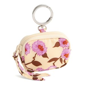 Bag Charm for AirPods-Stripey buttons in Nylon