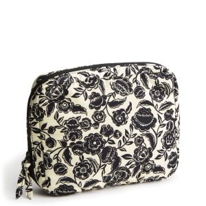 Cord Organizer-Bubbly flowers black in Nylon
