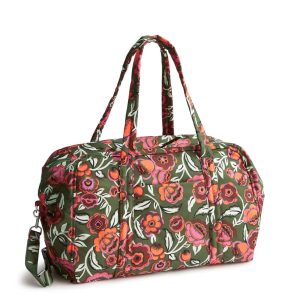 Miramar Weekender-Bubbly flowers green in Nylon