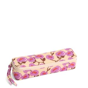 Travel Pill Case-Stripey buttons in Nylon