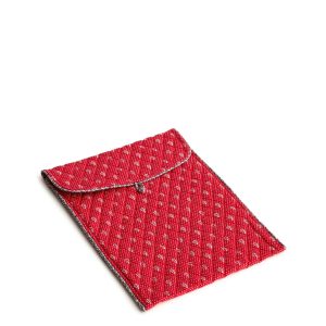 Large Envelope Tech Sleeve-Dotty floral in Premium cotton