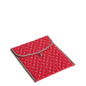 Small Envelope Tech Sleeve-Dotty floral in Premium cotton