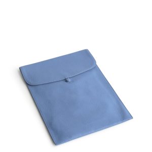 Large Envelope Tech Sleeve-Quiet Harbor in Leather