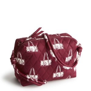 Blake Crossbody-Duffel mosaic in Premium cotton