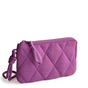 Zip Wristlet-Iris Orchid in Featherweight