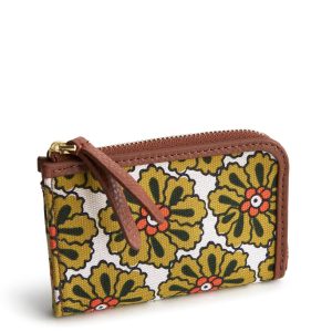 Zip Card Pouch-Pinwheels in Oxford canvas