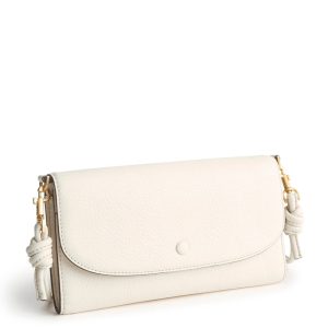 Wildwood Wallet Crossbody-Cottage Cream in Leather