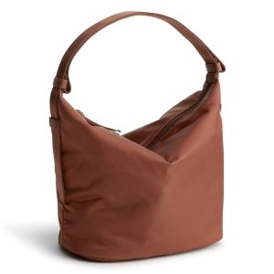 Astoria Shoulder Bag-Cinnamon in Nylon