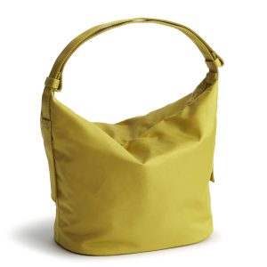 Astoria Shoulder Bag-Golden Olive in Nylon