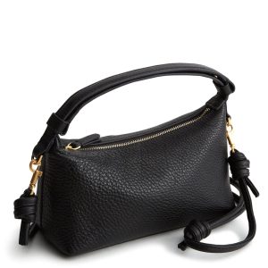 Roxbury Crescent Crossbody-Moonless Night in Leather