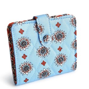 Small Tab Wallet-Marrakesh geos in Premium cotton
