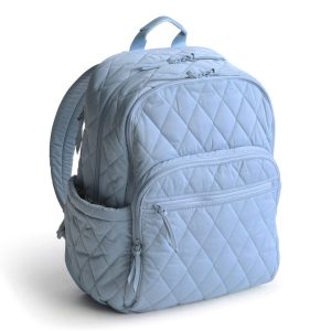 Large Bancroft Backpack-Soft chambray in Performance twill