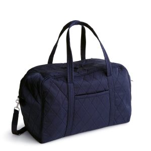 Large Miramar Weekender-Peacoat in Performance twill