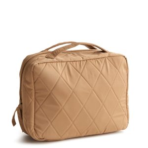 Hanging Travel Organizer-Tiger's Eye in Performance twill