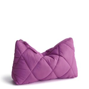 Medium Pouch-Iris Orchid in Featherweight