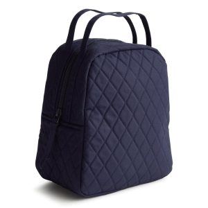 Lunch Bag-Peacoat in Premium cotton