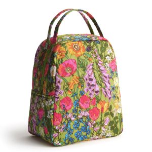 Lunch Bag-Meadow bouquet in Premium cotton