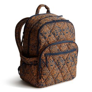 Large Bancroft Backpack-Lotus montage roasted pecan in Featherweight