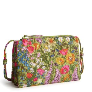 Foxbury Crossbody-Meadow bouquet in Premium cotton