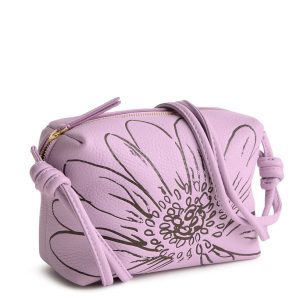 Blake Crossbody-Bloom lavender frost in Leather