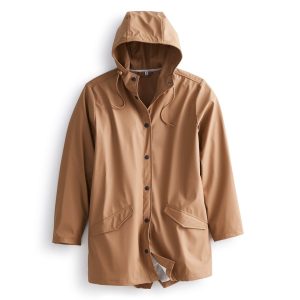 Raincoat-Tiger's Eye in Polyester