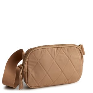 Woodward Small Belt Bag-Tiger's Eye in Performance twill