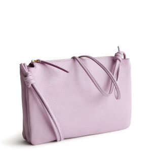 Foxbury Crossbody-Lavender Frost in Leather