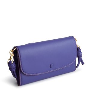 Wildwood Wallet Crossbody-Deep Ultramarine in Leather