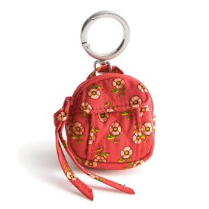 Original Backpack Bag Charm-Tiny poppies in Premium cotton