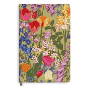 Fabric Journal-Meadow bouquet