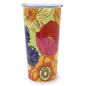 Stainless Steel Tumbler-Poppy in Stainless steel