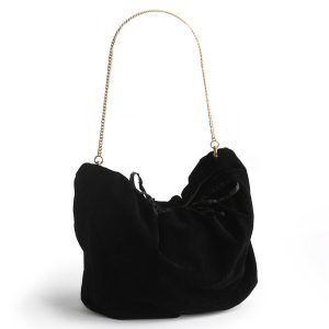 Astoria Shoulder Bag-Moonless Night in Velvet