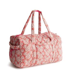 Disney Large Original Duffel-Mickey mouse kaleidoscope pink in Featherweight